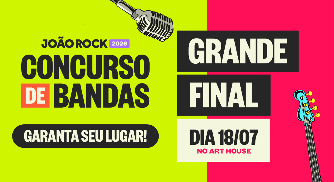 Ingressos Esgotados! Te vejo dia 1º de agosto!